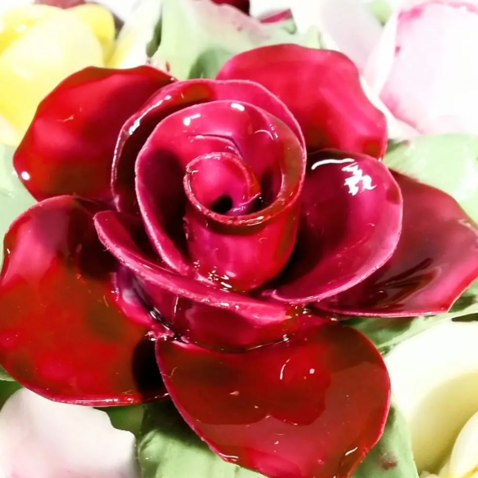 英国の銘窯 エインズレイ AYNSLEY 陶花 ヴィンテージ 置物 《NO 英国の銘窯 エインズレイ AYNSLEY 陶花 ヴィンテージ 置物 《NO