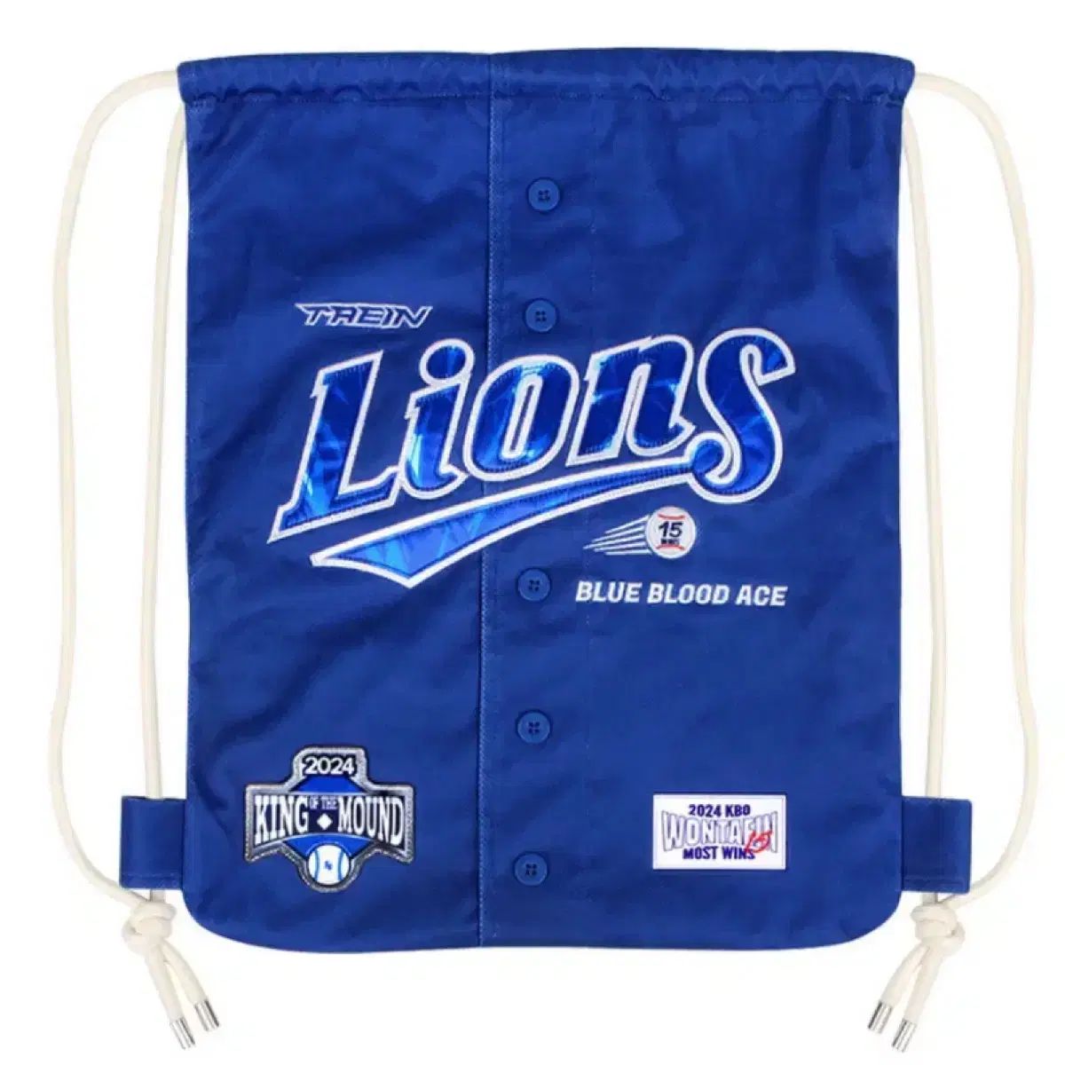 Samsung サムスン LIONS₍ライオンズ 元兌仁 ウォン·テイン キング ダスン ジムサック ナップサック ラゲッジバッグ