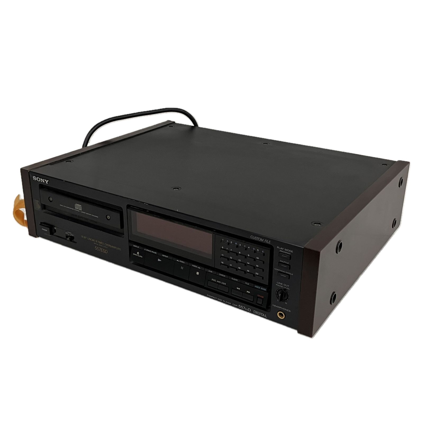 SONY 557ESD CDプレーヤー オーディオ機器 音響機材 ジャンク S10447836