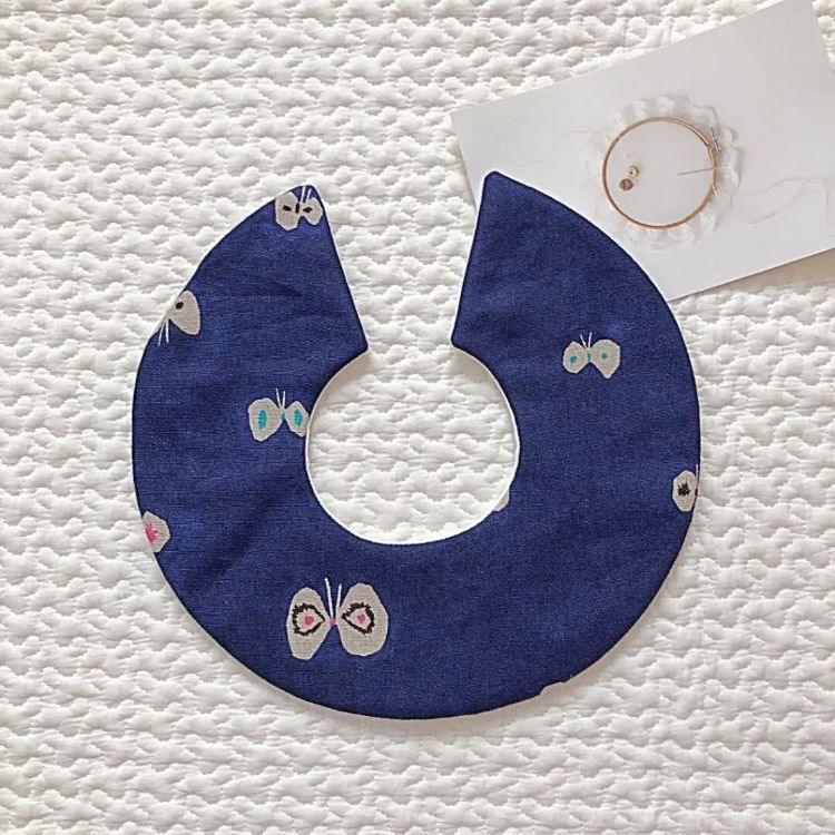 new◯97 ミナペルホネン 生地使用 ハンドメイド まんまるスタイ - メルカリ