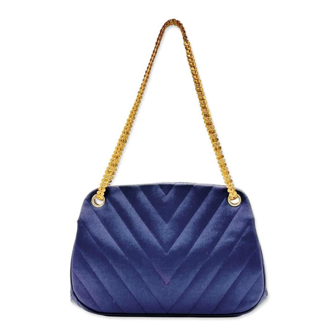 CHANEL シャネル ココマーク Vステッチ チェーン ハンドバッグ 