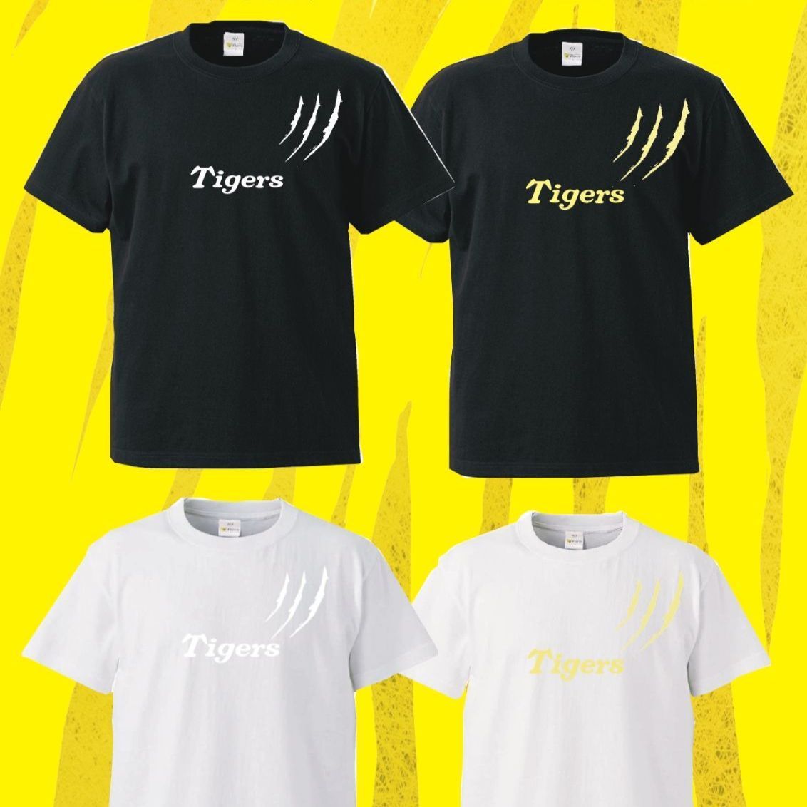 阪神タイガース【プリントカラーチェンジ 爪痕】Tシャツ - メルカリ