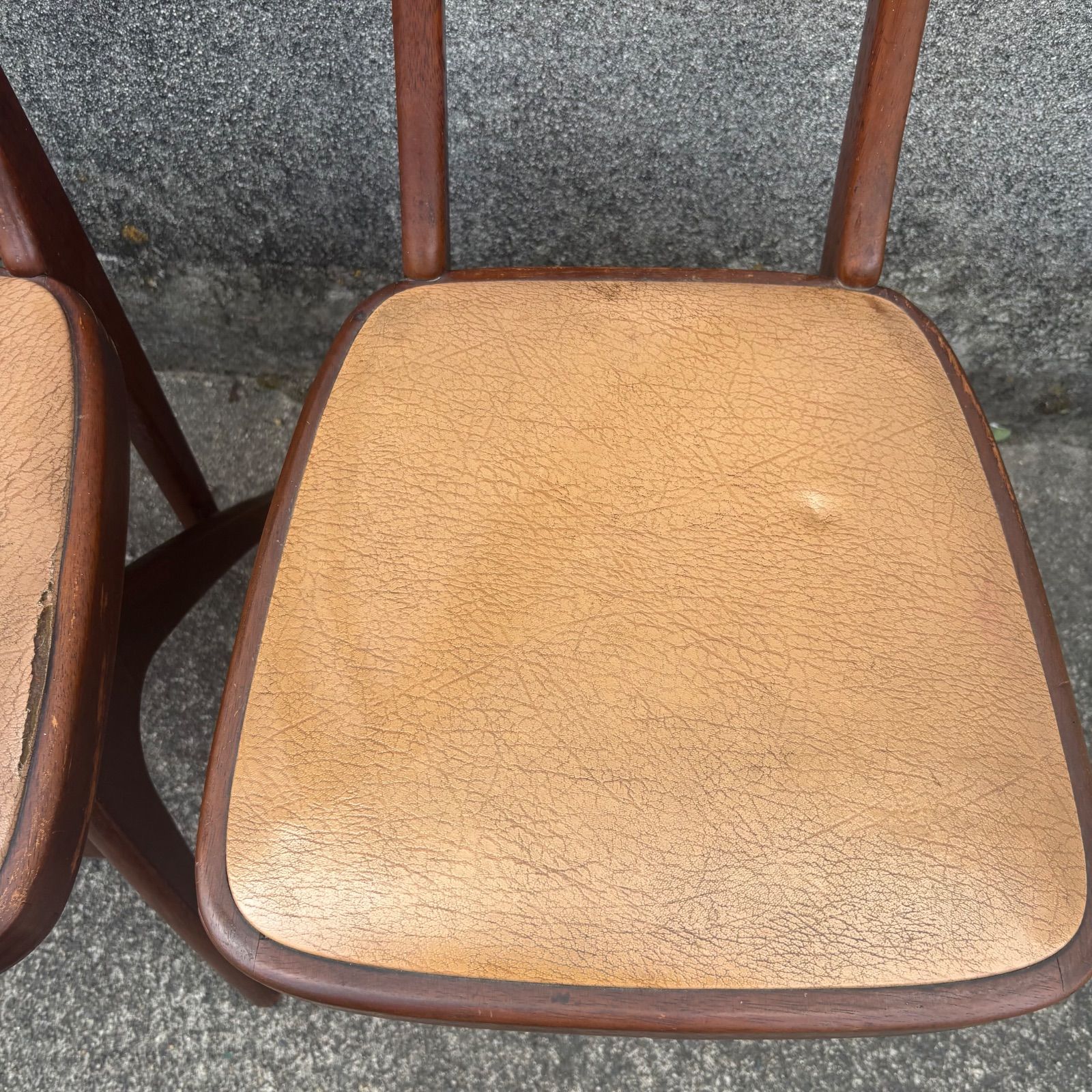 オールドマルニ】【MARUNI マルニ木工】ヴィンテージチェア 2脚セット