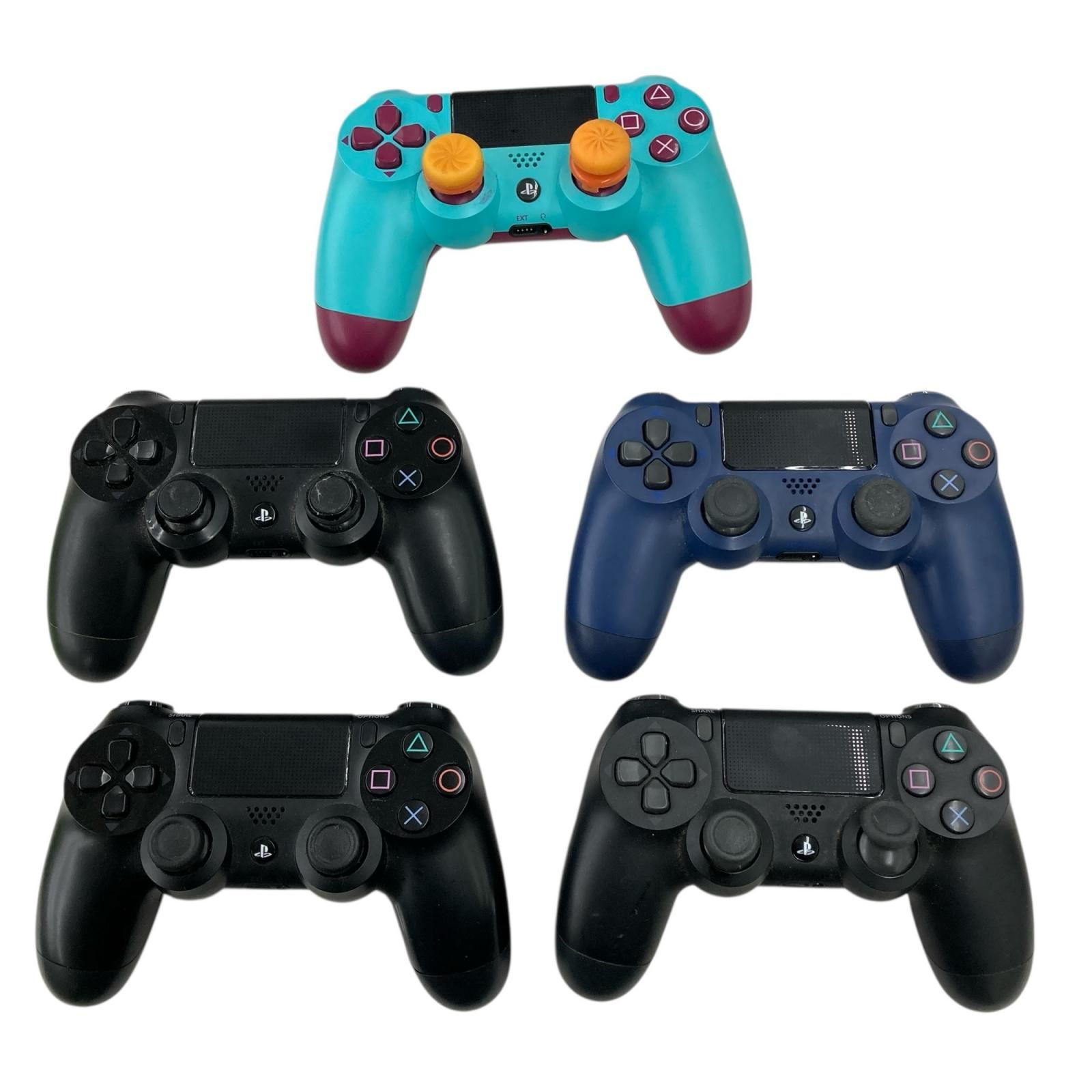 186000 現状品 SONY ソニー PS4 コントローラー 5点