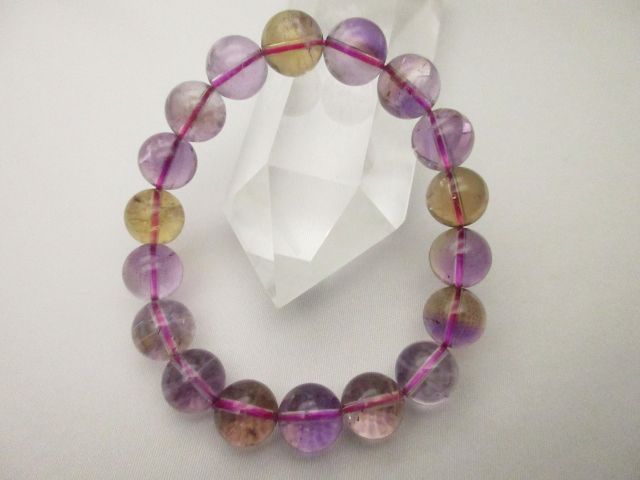 水晶 クラスター シトリンファントム 天然石 シトリン・ファントム ツイン・クロス マダガスカル産 128g