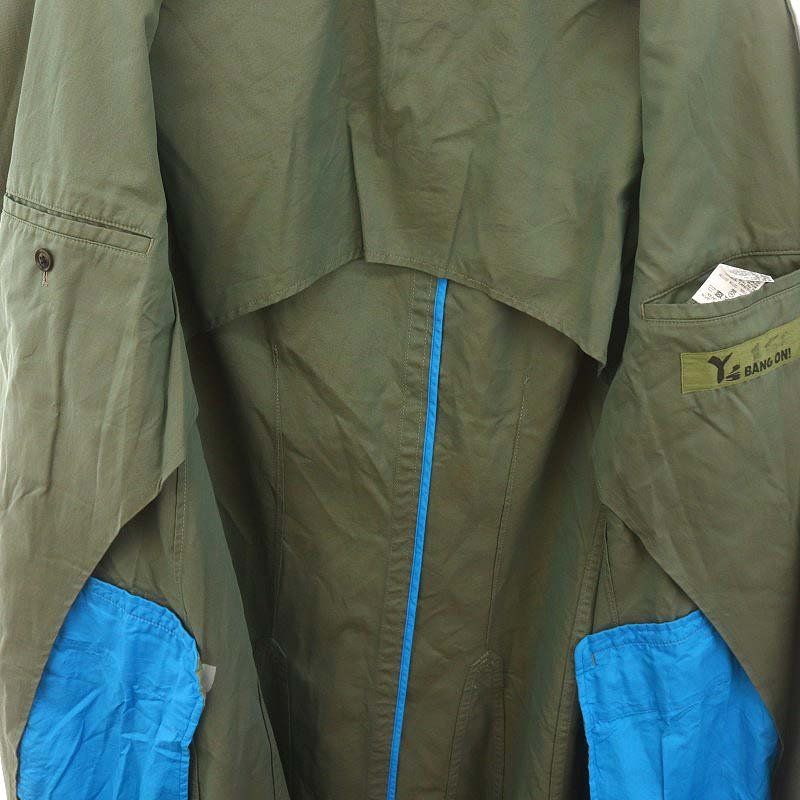 新品 男女兼用 ヨウジヤマモト ワイズ バングオン ロングデニムコート