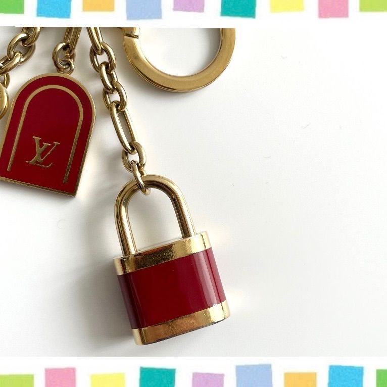 美品✨LOUISVUITTON✨ルイヴィトン ポルトクレ・パンピーユ キーリング 
