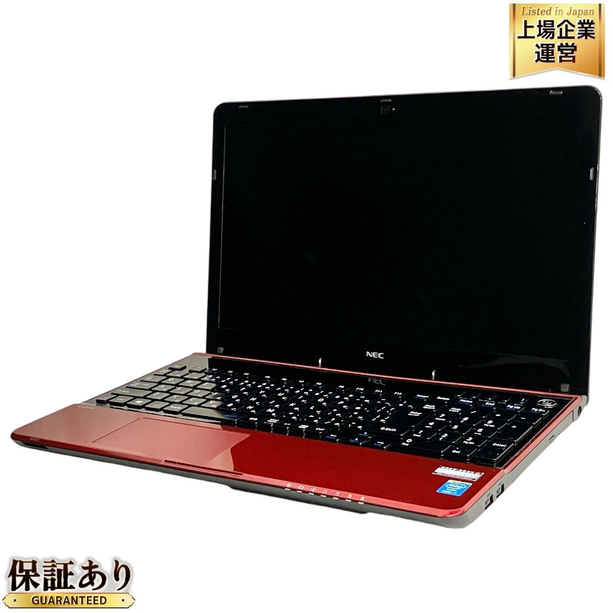 NEC LAVIE PC-LS700RSR-E3 ノート パソコン i7 4702MQ 8GB HD 1TB 15.6インチ ルミナスレッド 中古  T9119744 - メルカリ