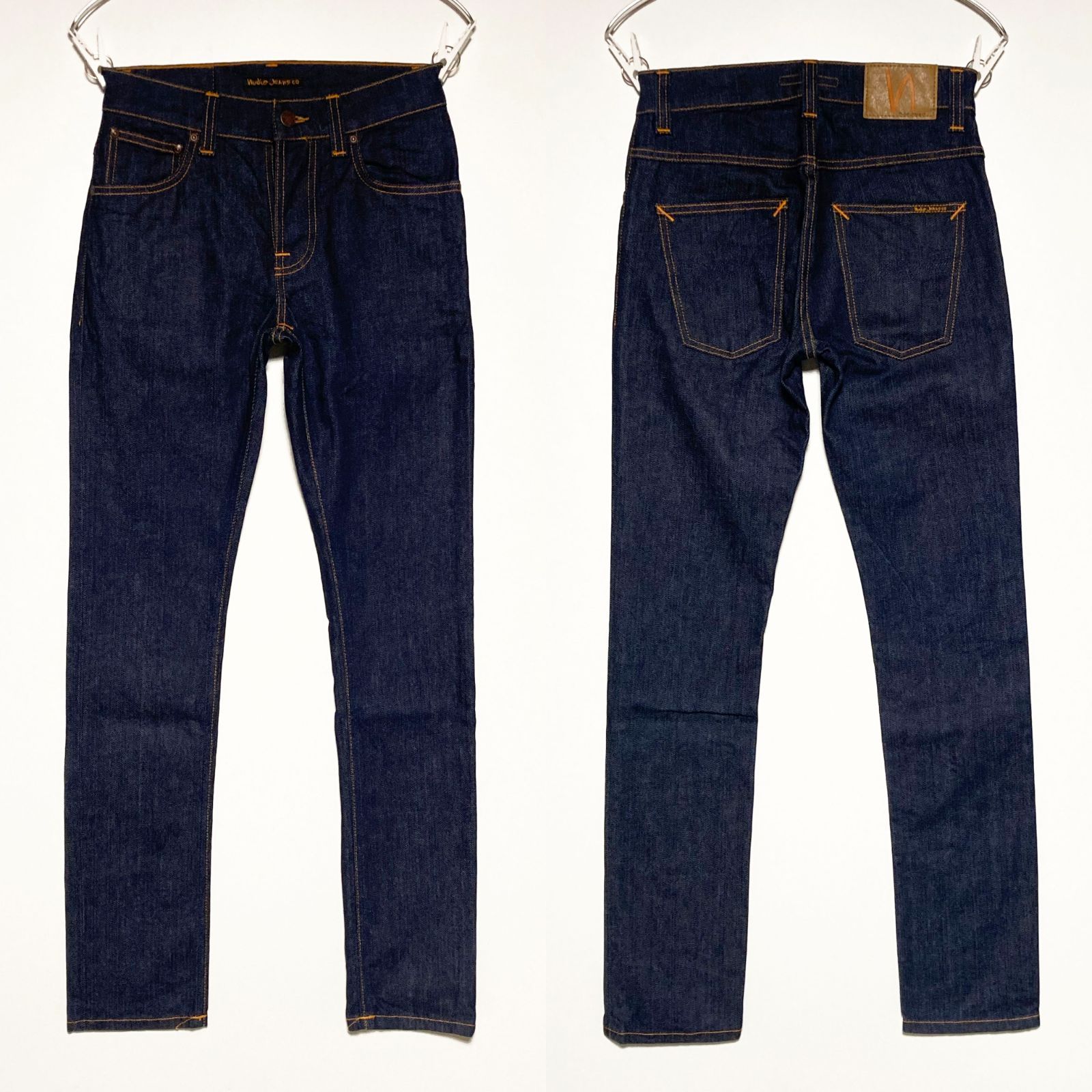 nudie jeans スキニーリン インディゴ-