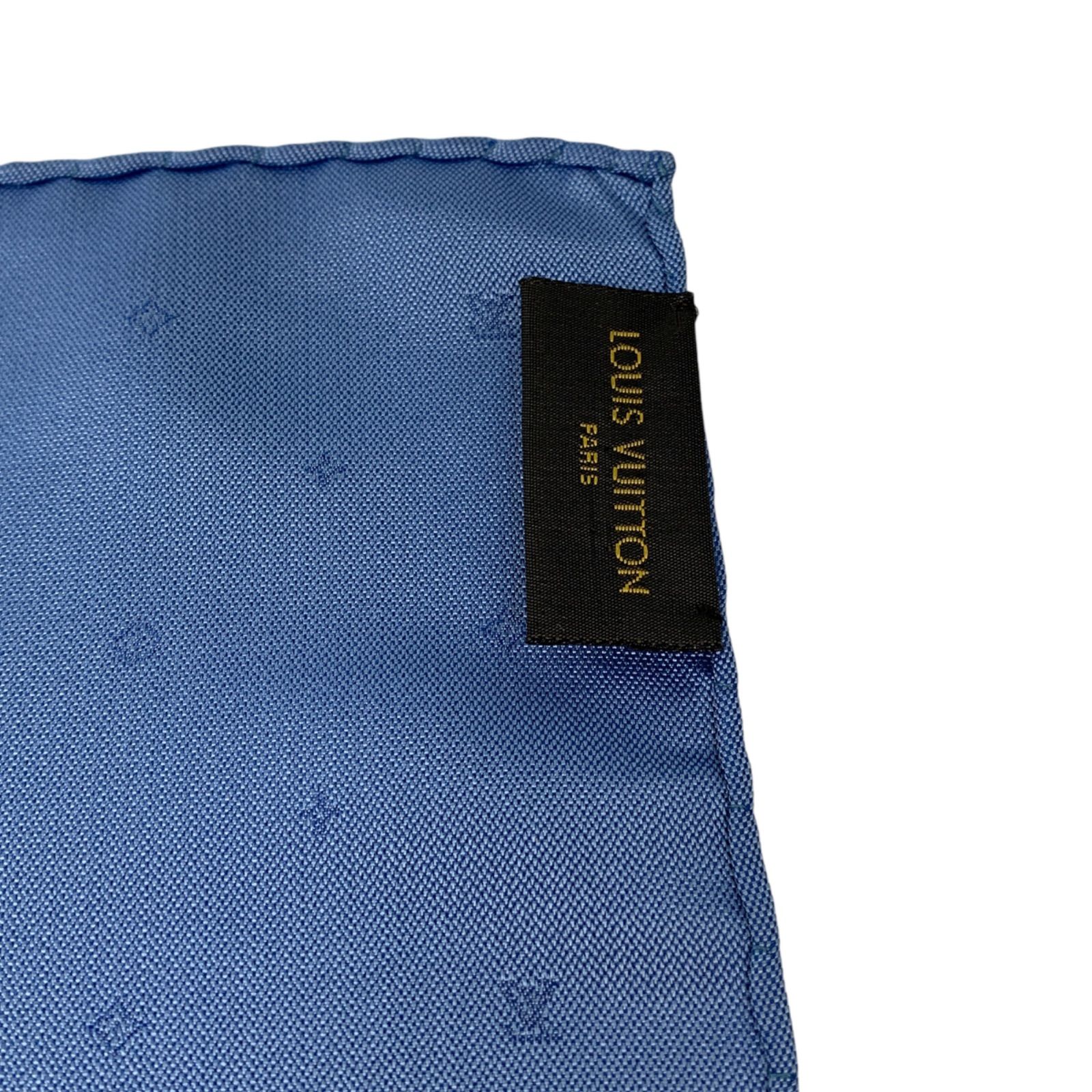 ♪4125 LOUIS VUITTON ルイ・ヴィトン ポケットチーフ M75604