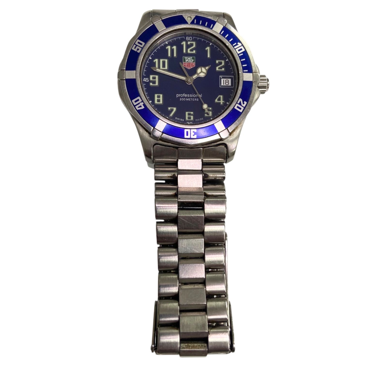 タグホイヤー プロフェッショナル2000 QZ メンズ 0 ホイヤー HEUER プロフェッショナル200m プロフェッショナル タグ