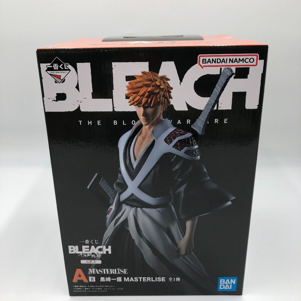 【未開封】A賞 黒崎一護 MASTERLISE 一番くじ BLEACH 千年血戦篇 OP.2 Amazon.co.jp: 一番くじ BLEACH 千年血戦篇 OP.2 A賞 黒崎一護