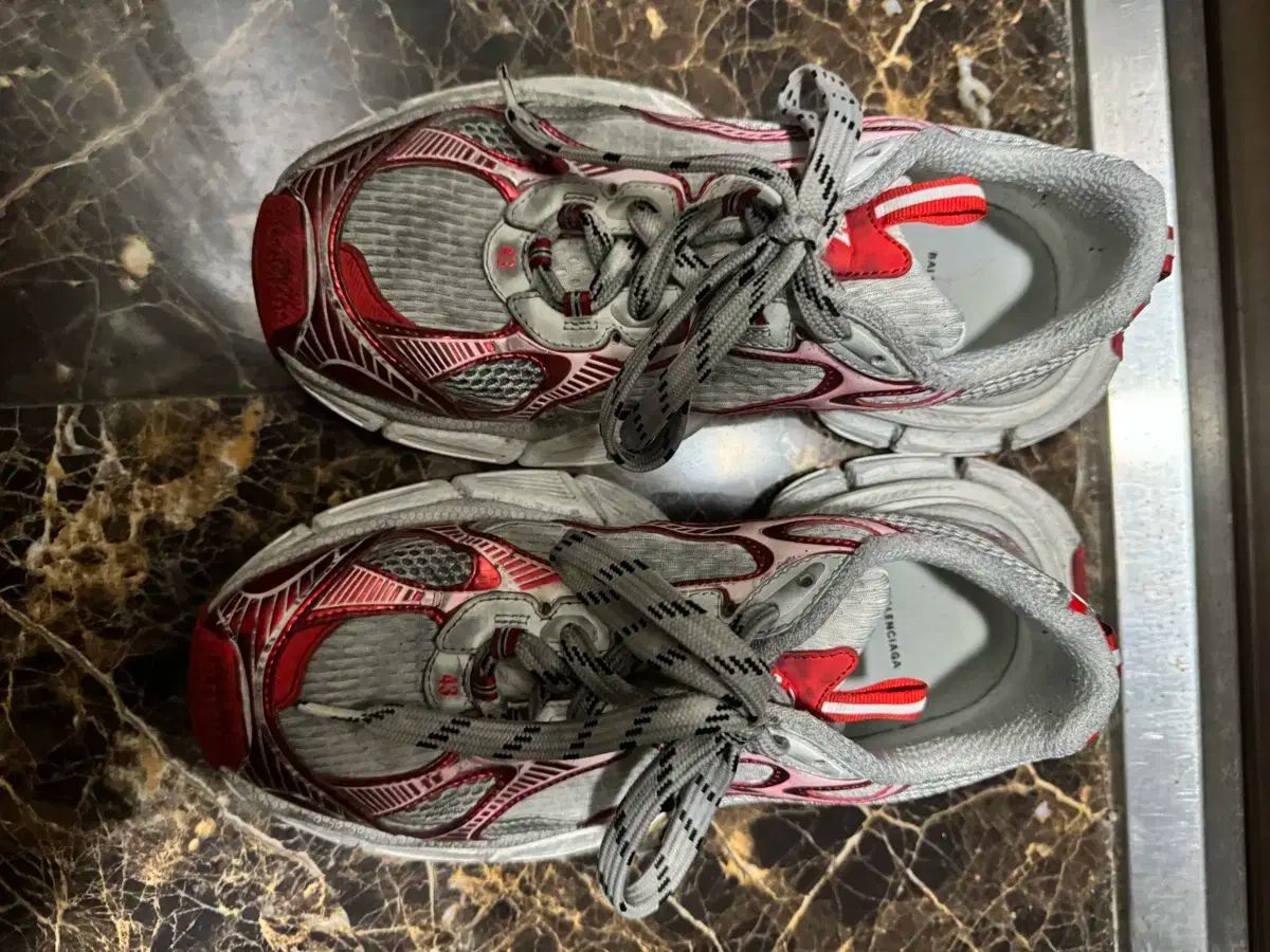 バレンシアガ3XL レッド 正規品 フルセット