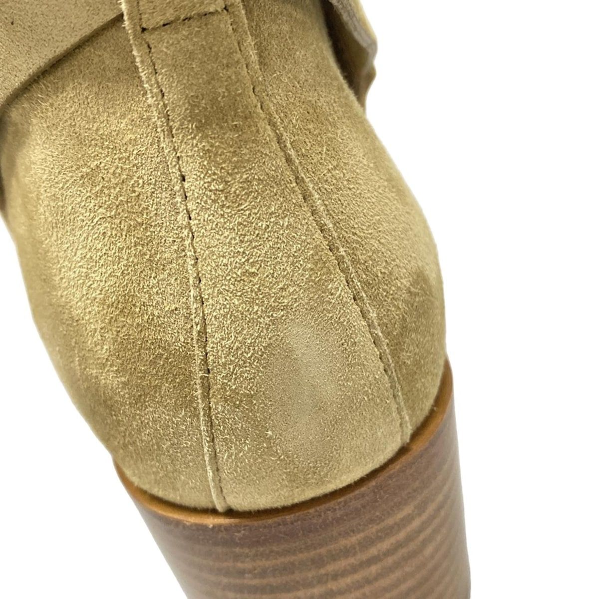 品質保証 ！ HERMES エルメス ショートブーツ 37 1|2 レディース フレンチー ベージュ シルバー金具|ケリーバックル|アウトソール張替済 発展