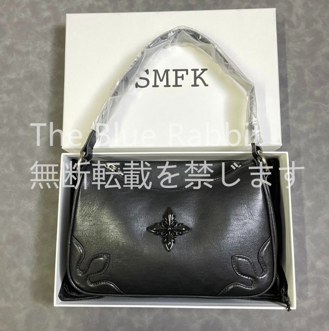 【新品】SMFK★ビンテージ   ハンドバッグ    ブラック