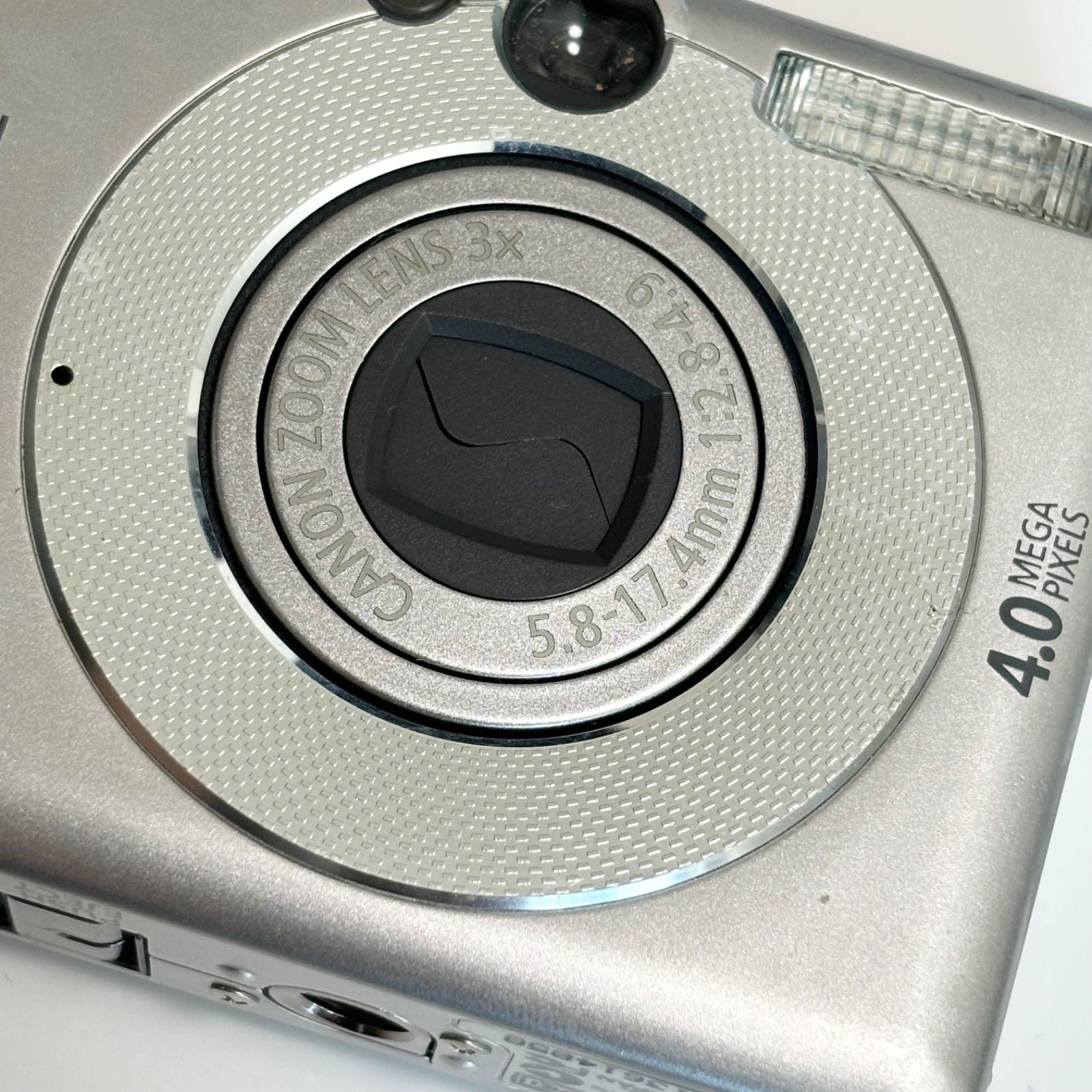 送料無料】Canon/キャノン/IXY/DIGITAL 50/シルバー/コンパクト