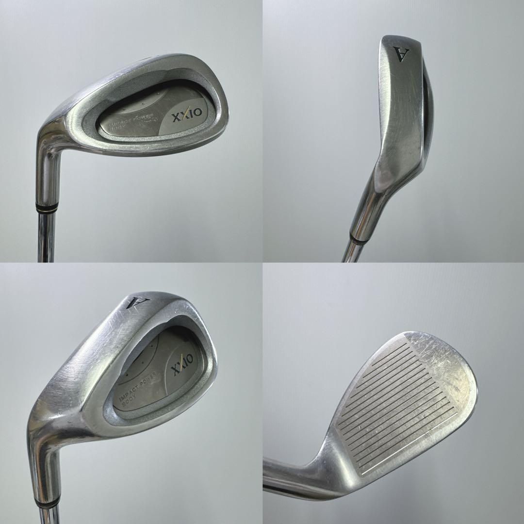 レフティ 新品グリップ ゼクシオAW単品アイアン 純正スチール 硬さS 左