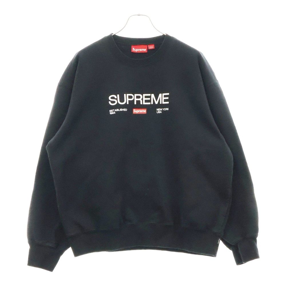 SUPREME (シュプリーム) 24SS Established Crewneck エスタブリッシュ 