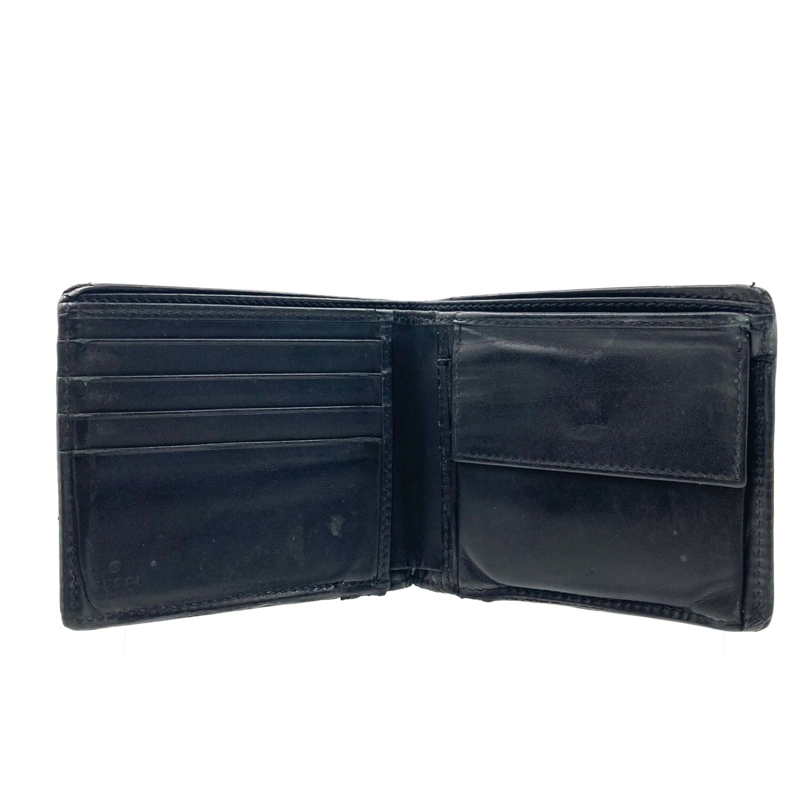 【箱・袋付き】GUCCI グッチ 折り財布 キングスネーク GGスプリーム 黒 GUCCI グッチ スネーク 折り財布 GGスプリーム 蛇 ブラック 黒 - メルカリ