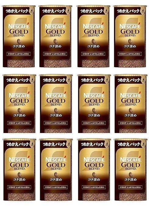 ネスカフェ ゴールドブレンド コク深め エコ＆システムパック 95g×12本セット