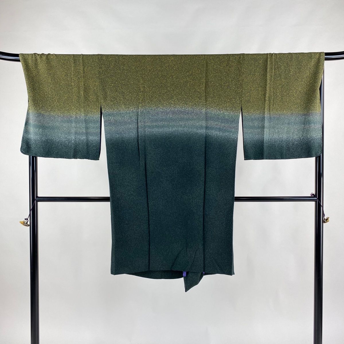 道行 身丈104cm 裄丈67cm M 和装コート 被布衿 やまと 霞 染め分け  