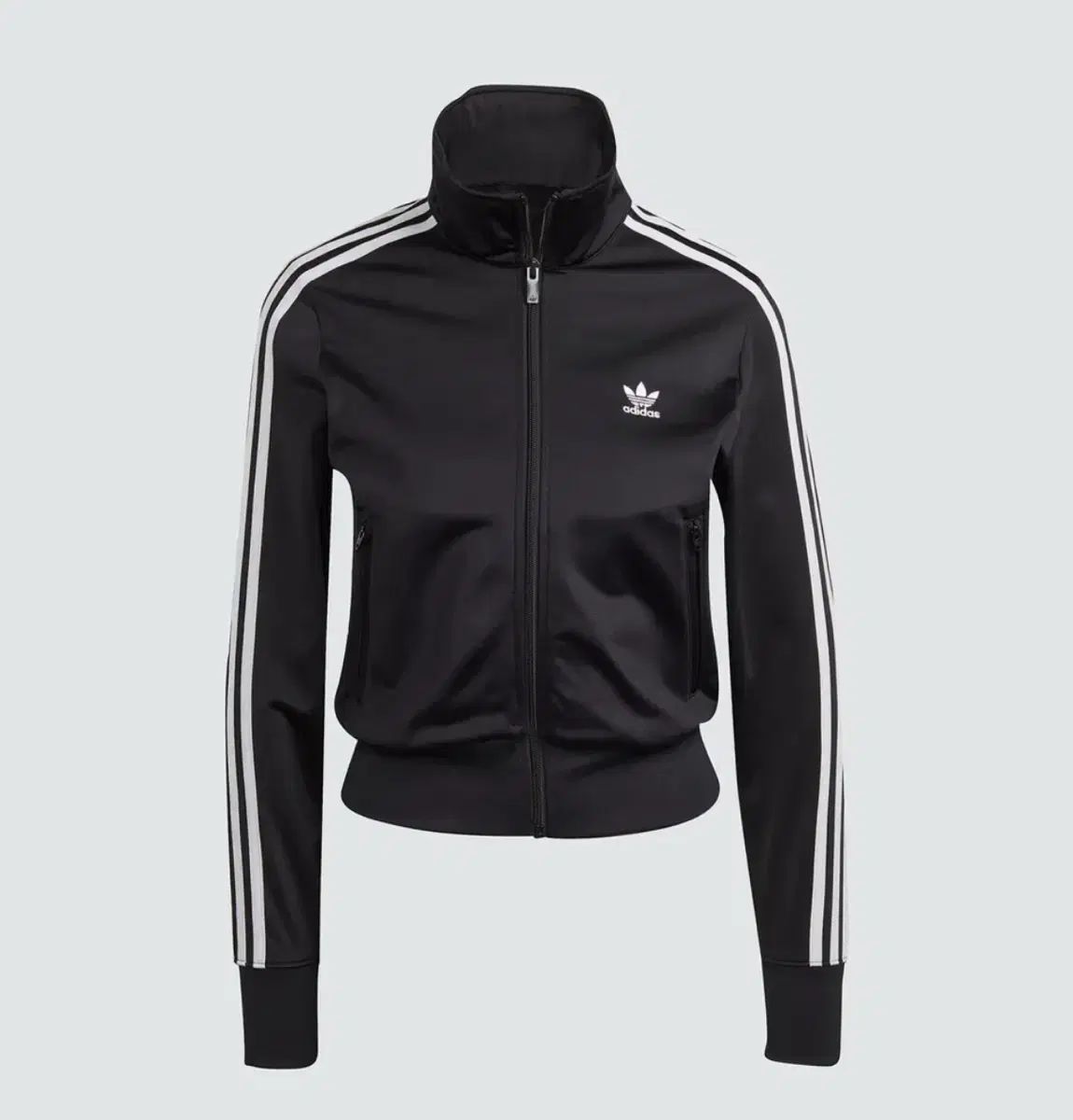 adidas アディダス クロップド ジャージ ファイヤーバード トラックトップス 黒 IL8764