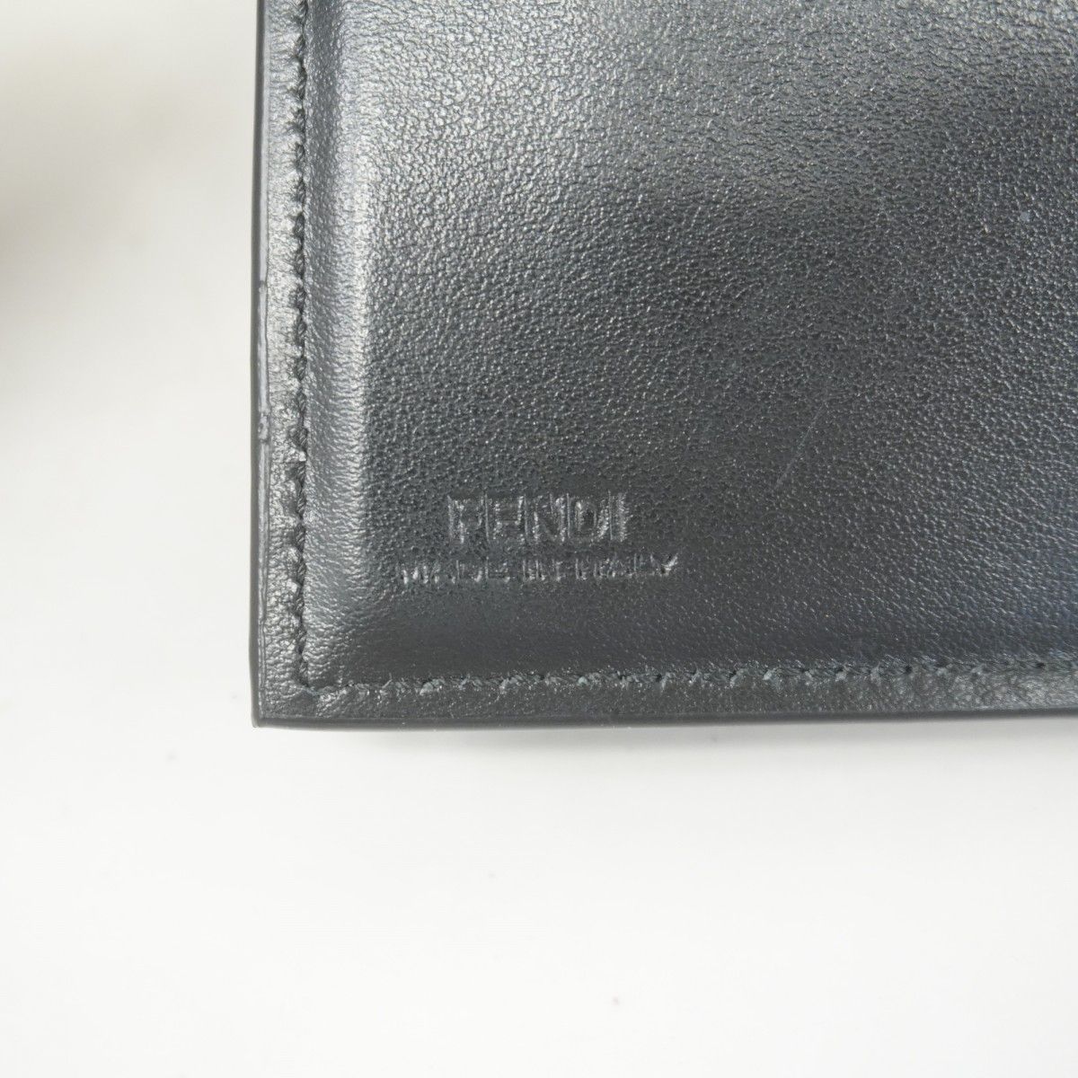 ☆SALE【5ge5764-h】フェンディ 三つ折り財布 FFダイヤモンド レザー  