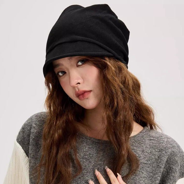★美品！希少！ FR2GOLF ブラック ニット帽★ nk2047.jpg