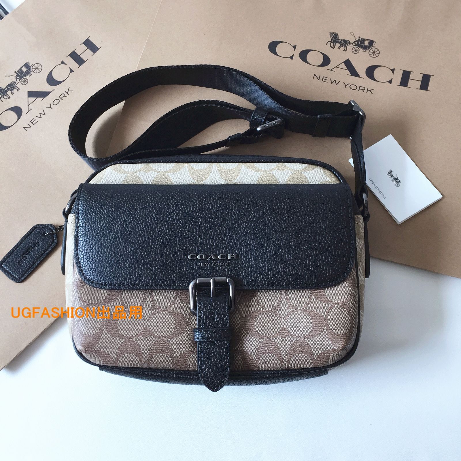 コーチバッグ＞COACH/コーチバッグ ショルダーバッグ C6080 カーキ  