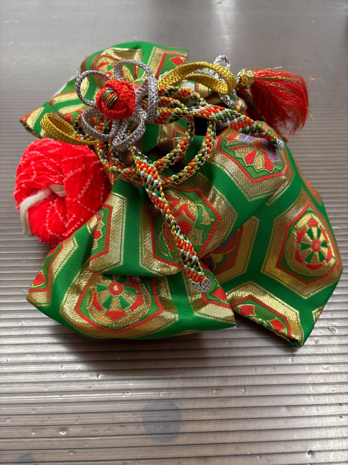 七五三 7歳 結び帯 大寸 西陣おくむら 七五三 帯 （株）西陣 おくむら