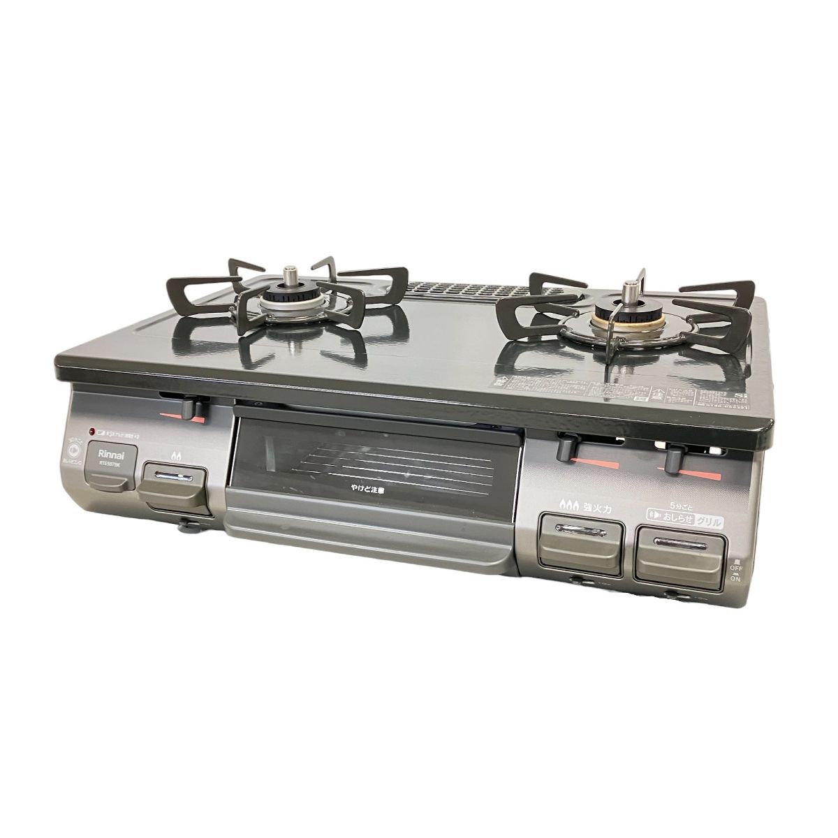 Rinnai RTE597BKR RT67JH ガスコンロ ガステーブル LPガス用 20 リンナイ 家電 W9952193