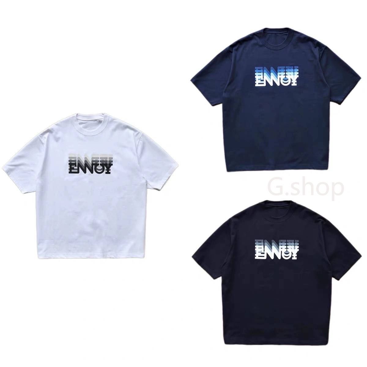 Ennoy Electric Logo GRADATION SS TEE ブラック