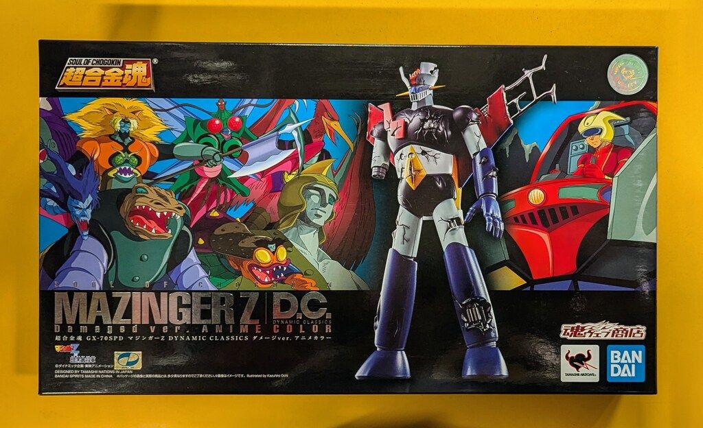 BANDAI SPIRITS 超合金魂 マジンガーZ D.C. ダメージver. アニメ