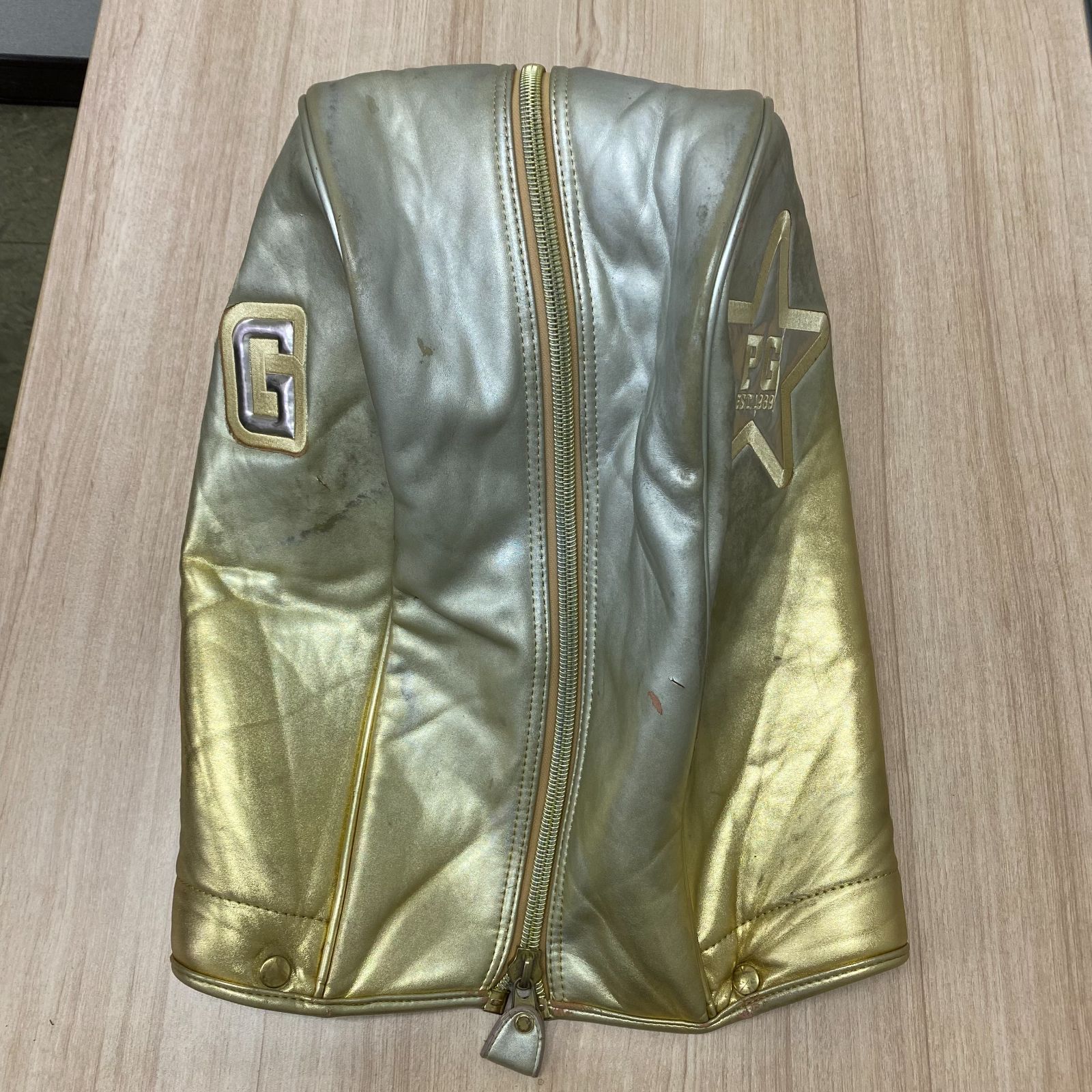 PEARLY 購入 GATES（パーリーゲイツ） キャディバッグ ゴールドカラー