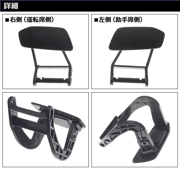 ヘッドライトウォッシャーカバー