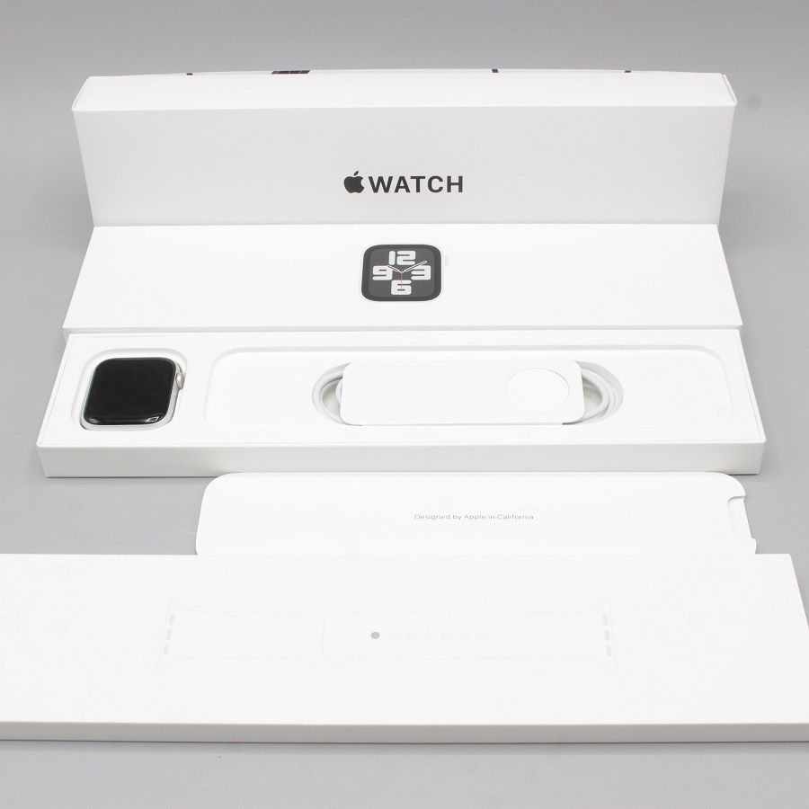 美品】Apple Watch SE 第2世代 44mm GPS MNK23J/A シルバー