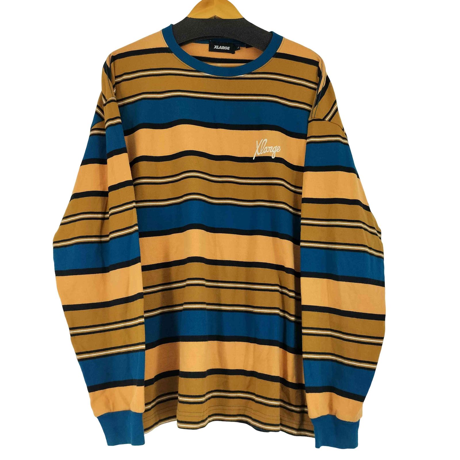 エクストララージ XLARGE マルチカラー ボーダー Tシャツ メンズ JPN：L 