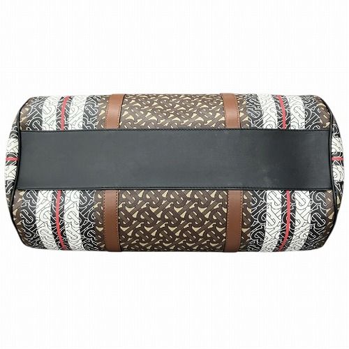 バーバリー BURBERRY TB 総柄 モノグラム 2WAY ドラム ボストン