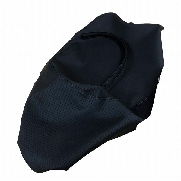 アルバ/ALBA 国産シートカバー スベラーヌ黒/エンボス黒ツートン 張替