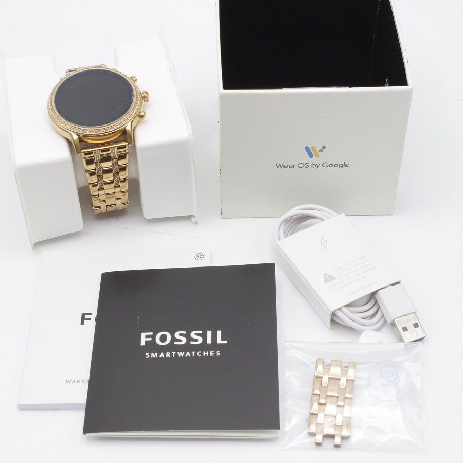 FOSSIL JULIANNA HR ジェネレーション5 FTW6035 ピンクゴールド スマートウォッチ フォッシル ジュリアナ 本体