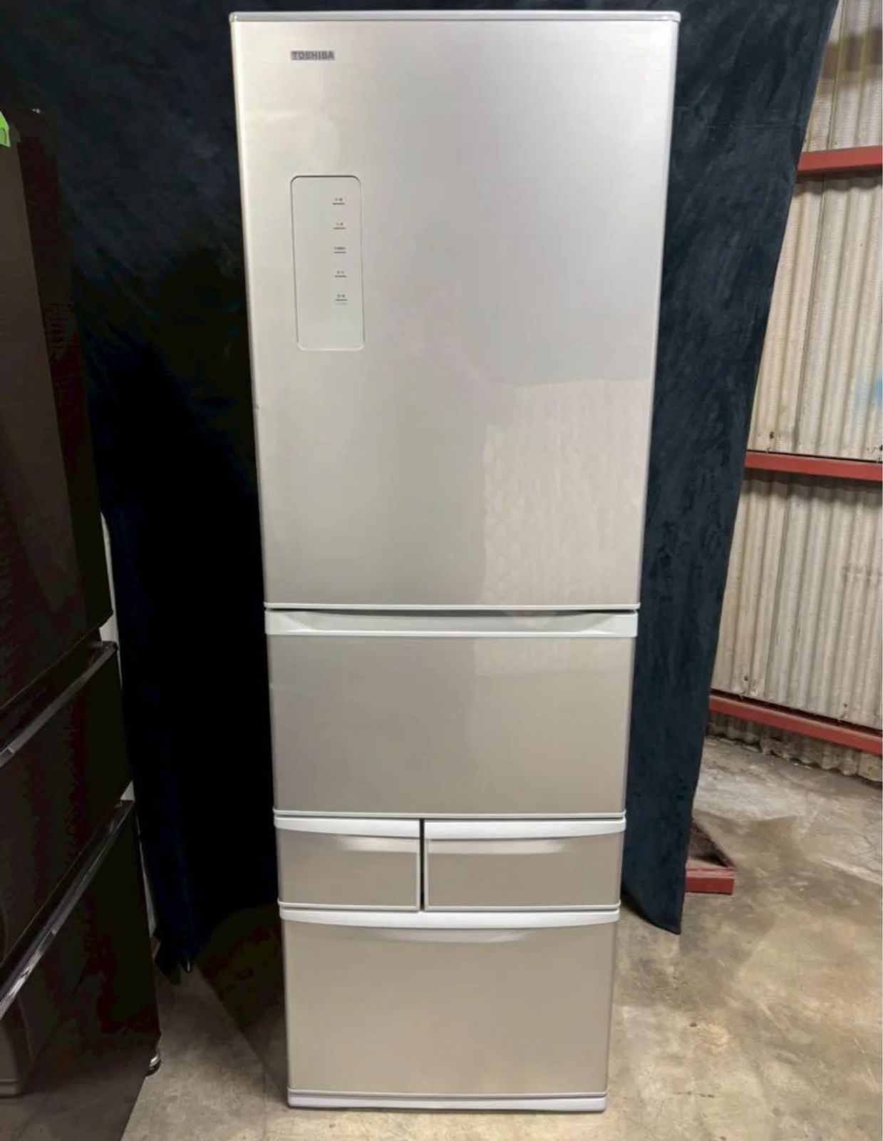 東芝 冷蔵庫 GR-417G（S） 2017年製 410L 右開き 東芝 冷蔵庫 GR-417G（S） 2017年製 410L 右開き