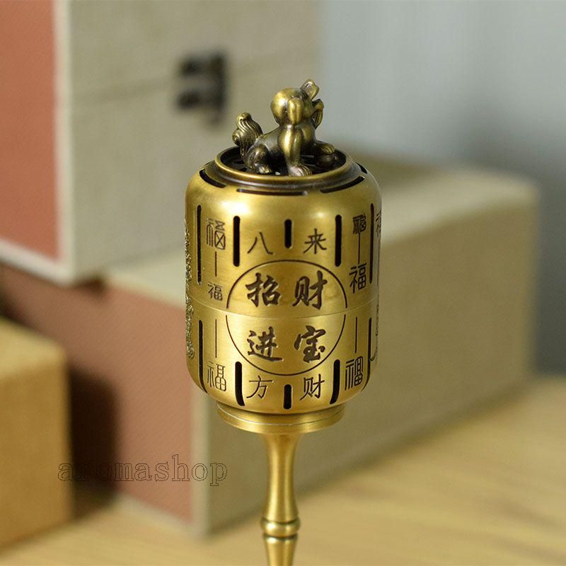 銅細工 薬王菩薩仏像 茶道具 香道具 装飾品 工芸品 美術品 置物