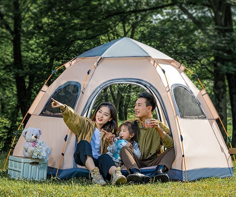 キャンプテント ワンタッチテント アウトドア旅行用品 キャンプ