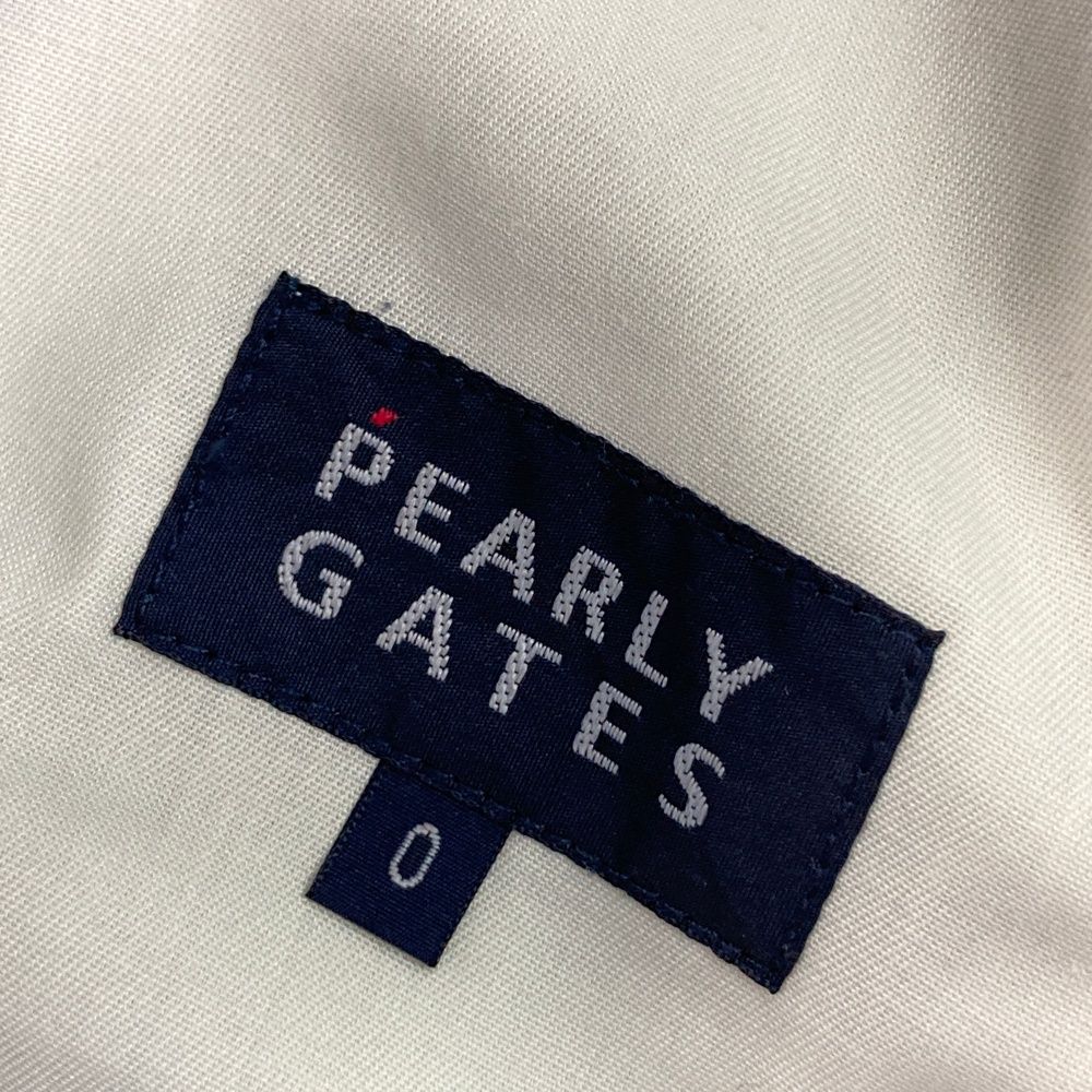 サイズ：0 PEARLY GATES パーリーゲイツ  コットンパンツ  ブルー系 [240001210248] ゴルフウェア レディース ストスト PEARLY GATES パーリーゲイツ コットンパンツ ブルー系 サイズ