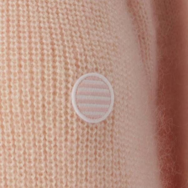 BORDERS at BALCONY ケーブルモヘアセーター オフホワイト 38