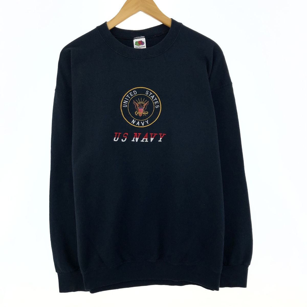 古着 フルーツオブザルーム FRUIT OF THE LOOM U.S.NAVY スウェットシャツ トレーナー メンズXL /eaa406160 【中古】/eaa406160