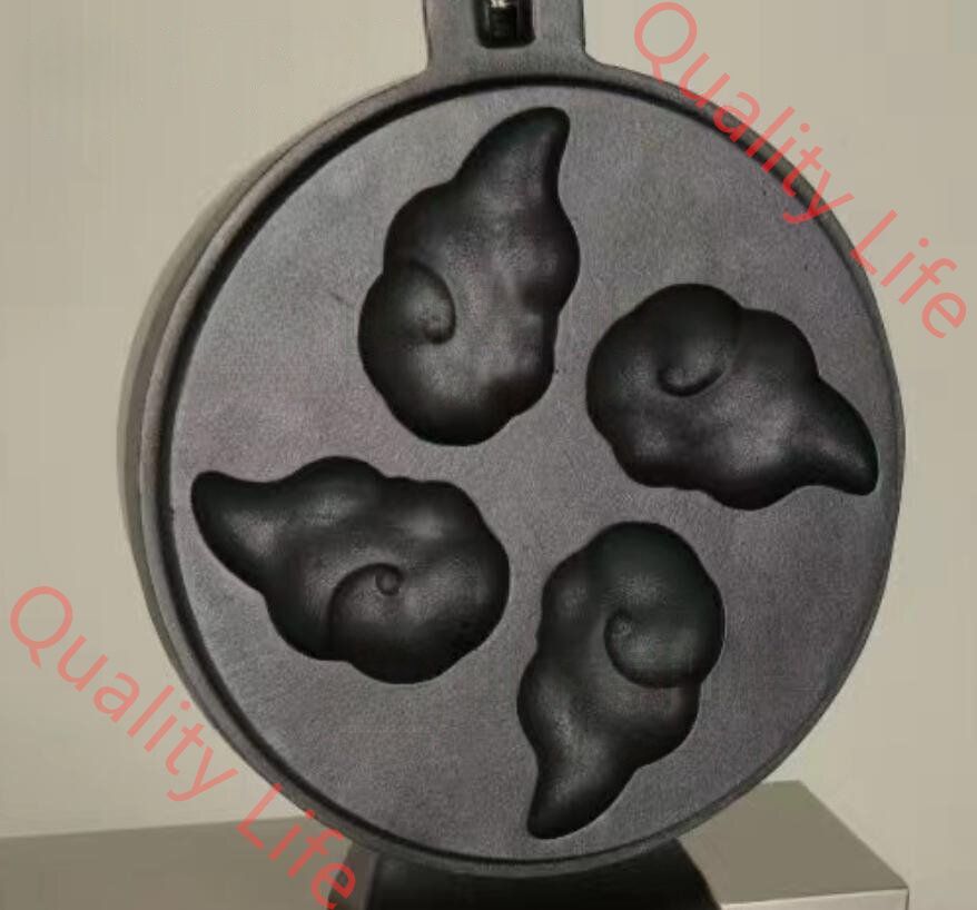 電気 うんち焼き たこ焼き器 ワッフルメーカー 4個焼き 単相 100V |業務用|飲食店|店舗用品