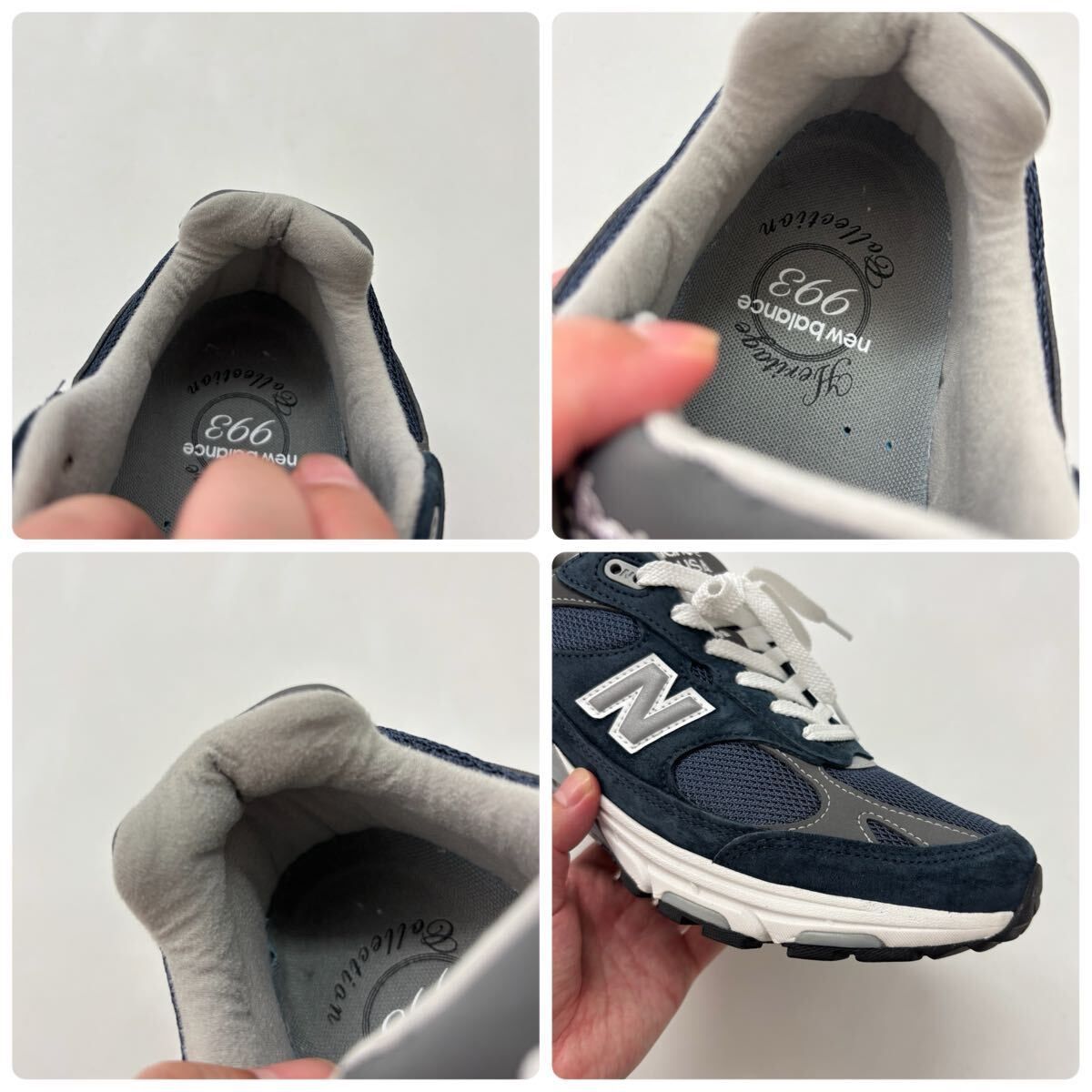 良品 New Balance ニューバランス MR993NV MR993 993 NV スニーカー 