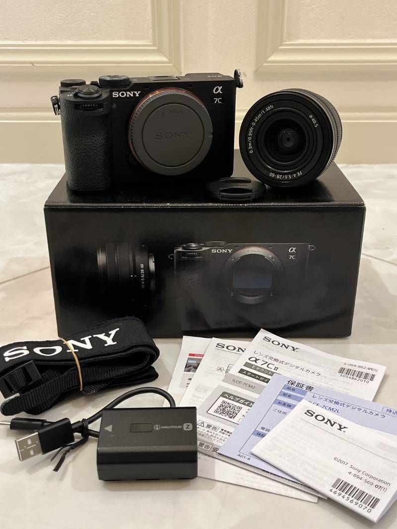 SONY α7C Ⅱ ILCE-7CM2 ミラーレス一眼カメラ ズームレンズキット FE28-60㎜ F4-5.6