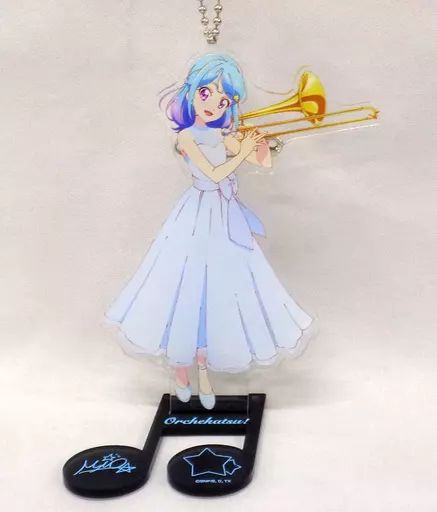 中古】雑貨 湊みお アクリルバッジスタンドキーホルダー 「アイカツ 